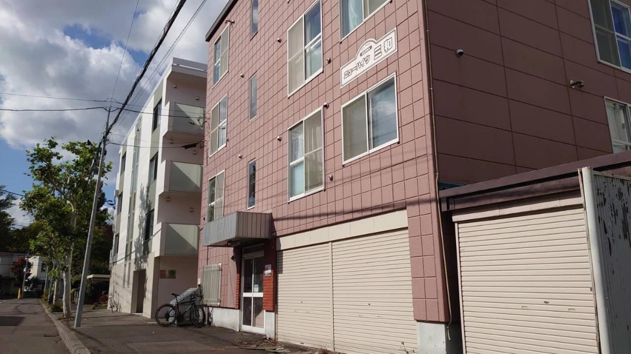 Near Sapporo St & Hokkaido University Cozy Studio Sanwa101 Luaran gambar